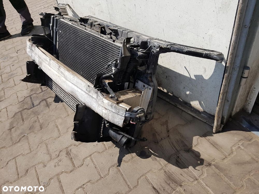 AUDI A4 B8 08-11r 2.0 TDI PAS PRZEDNI CHŁODNICE WENTYLATORY MANUAL - 4