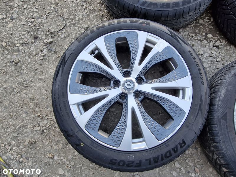 RENAULT SCENIC IV MEGANE 6.5J FELGI ALUMINIOWE 20 CALI 403006686R KOŁA 5X114,3 - 4