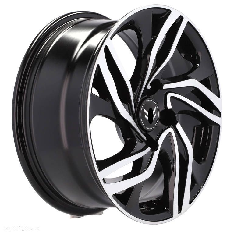 4x Felgi 16 m.in. do CITROEN Berlingo C3 Aircross C-Elysee C2 C3 - BK607 - 7