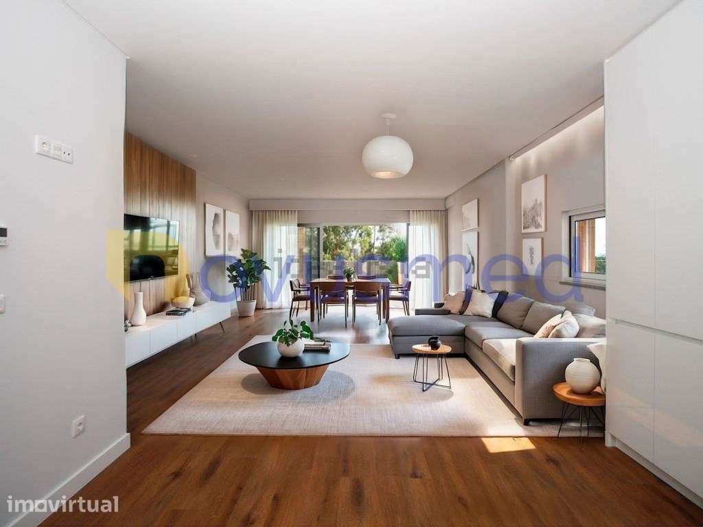 Penthouse tipo T3 com vista para o Mar a 300 metros da praia dos Al... - Grande imagem: 2/36