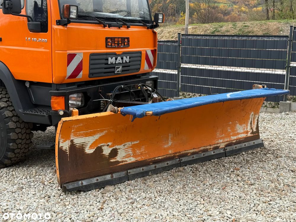 MAN * MAN 10-220 * Kiper Wywrotka Meiller * 4x4 * Zimowe Utrzymanie * Unimog * - 21
