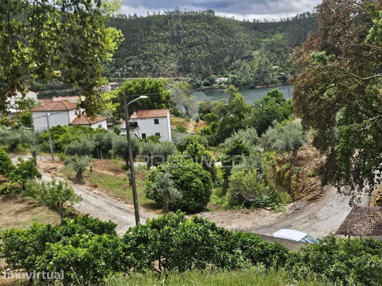 Terreno vista rio Zêzere - Grande imagem: 3/11