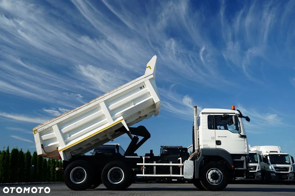 MAN TGA 33.440 / 6x6 / HYDRODRIVE / WYWROTKA TYLNOZSYPOWA / MANUAL - 8