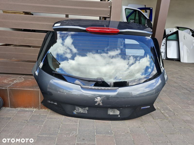 peugeot 208 i 1 klapa bagażnika tył tylna - 1