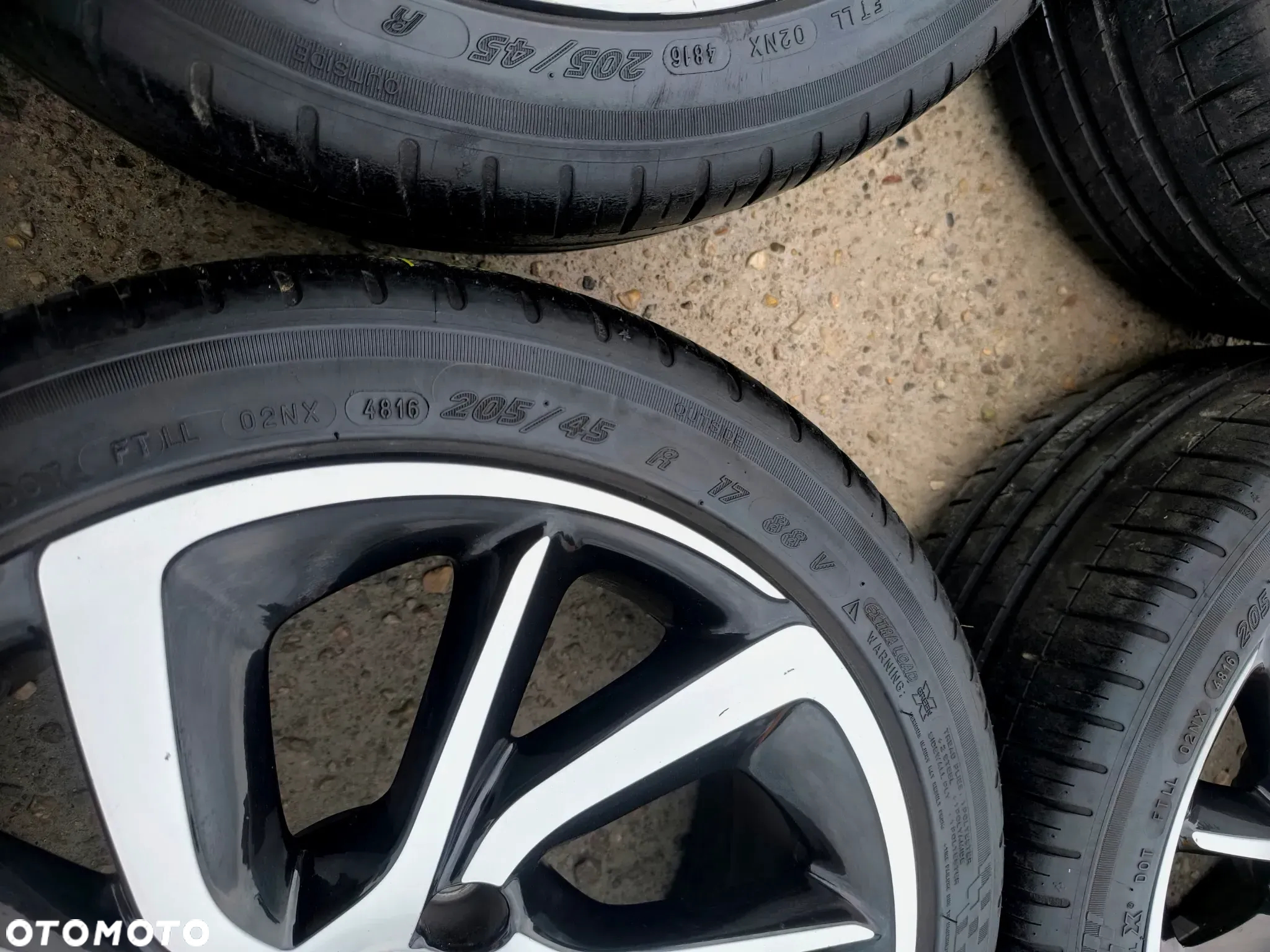 4x108 Felgi Aluminiowe Alufelgi 17 Koła Letnie Lato CITROEN C3 AIRCROSS C3 PICASSO C3 PLURIEL DS3 PEUGEOT 208 207 301 6mm Legnica ALU-RAD 205/45 - 11