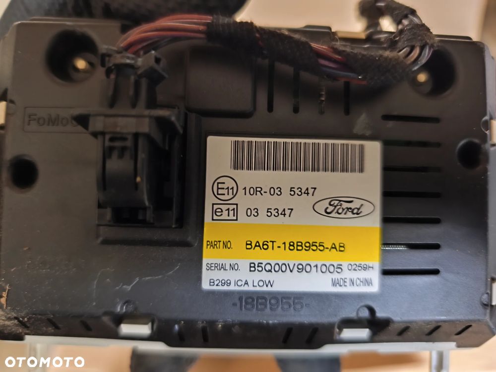 RADIO CZYTNIK AA6T-18C815-AE BA6T-18B955-AB FORD FIESTA MK7 - 3