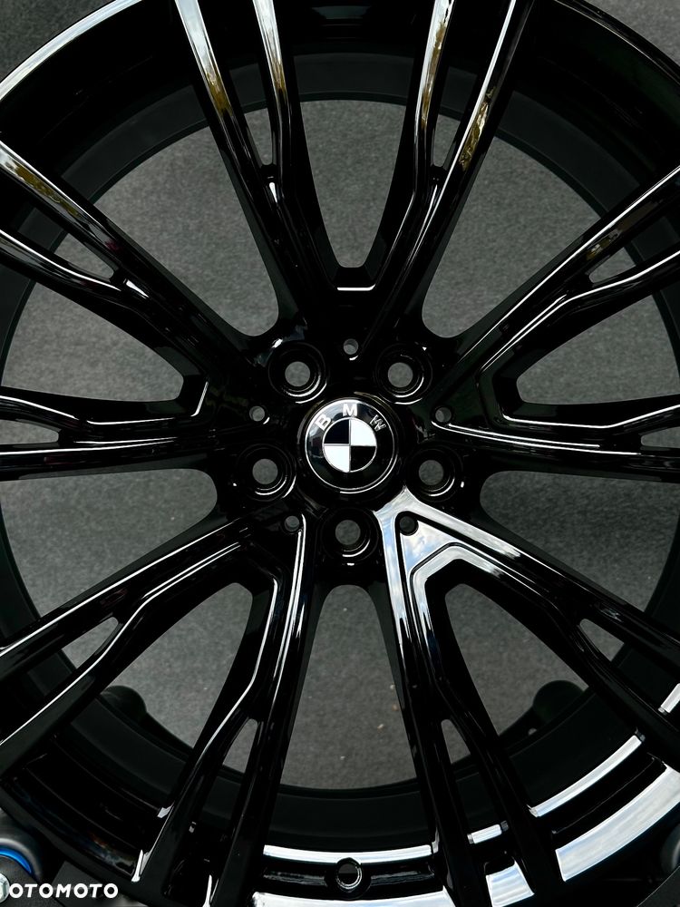 Oryginalne felgi BMW 21” X3 G01 X4 G02 Individual dwie szerokości czarne Black Piano 8.5j ET30 9.5j ET43 G30 G32 G11 G12 X5 X6 homologacja oryginał sdrive xdrive - 2