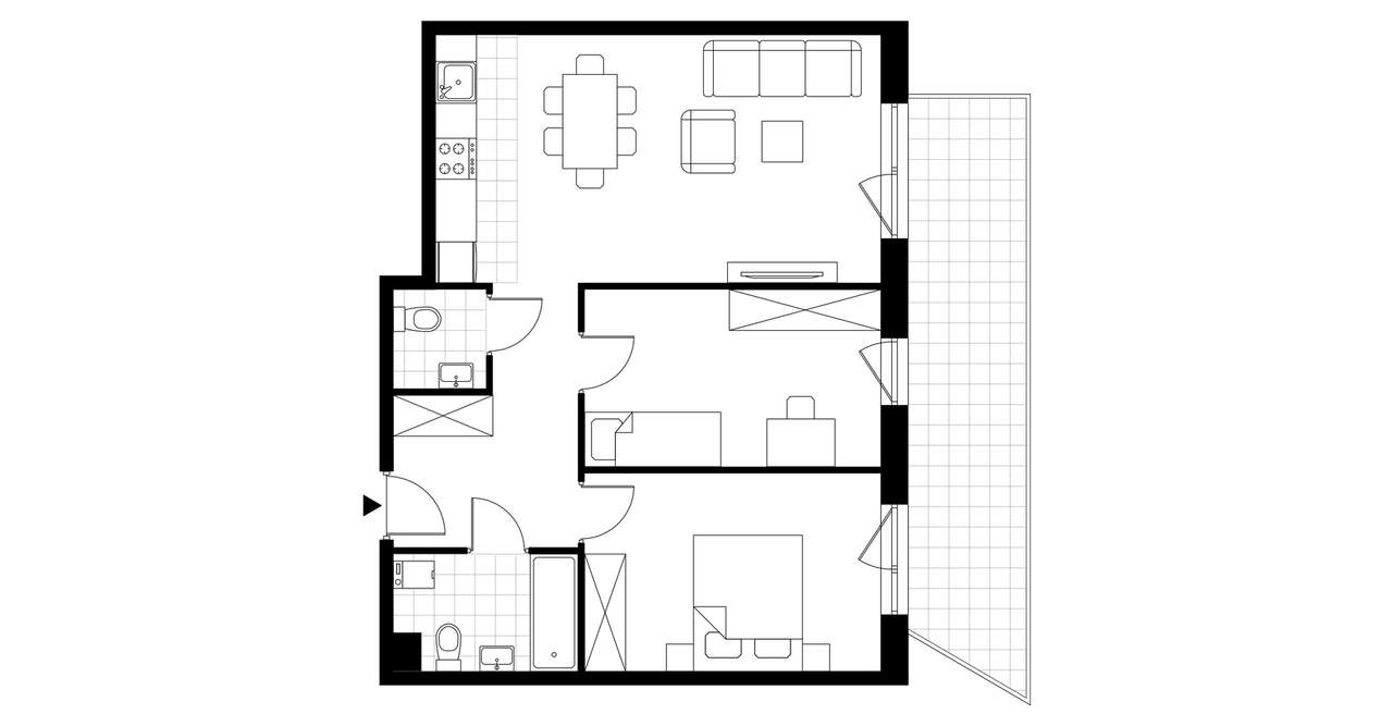 3-pokojowe mieszkanie 62m2 + balkon Bez Prowizji - Pełny obrazek: 2/22