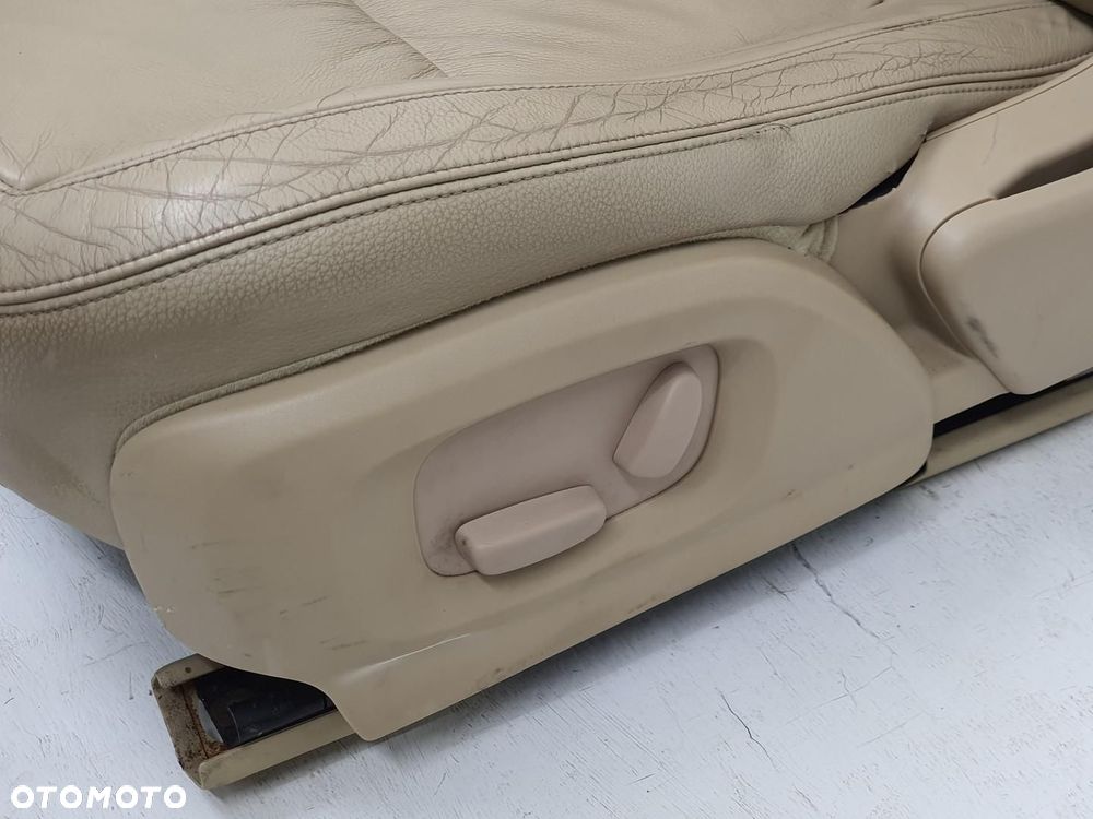 FOTEL LEWY PRZÓD KIEROWCY SKÓRA GRZANY ELEKTRYCZNY JAGUAR XF X250 EUROPA - 5