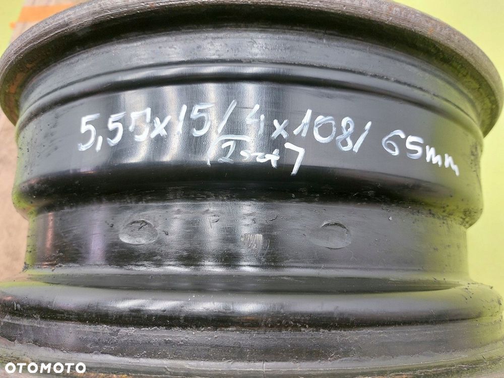 Felga stalowa Peugeot Partner I BERLINGO 5.5J X 15 4X108 65 MM - 3