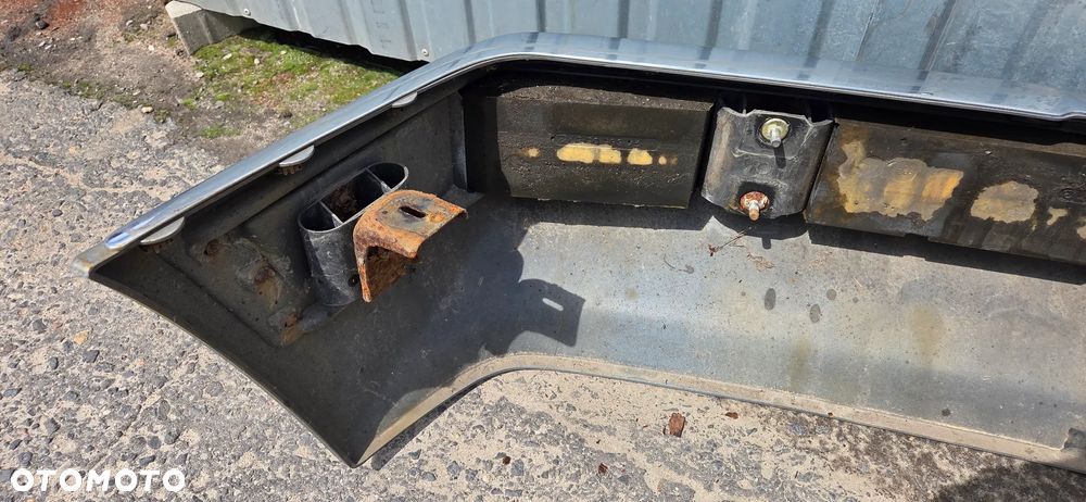 Zderzak przedni chromy kompletny Mercedes W 124 92rok ładny - 12