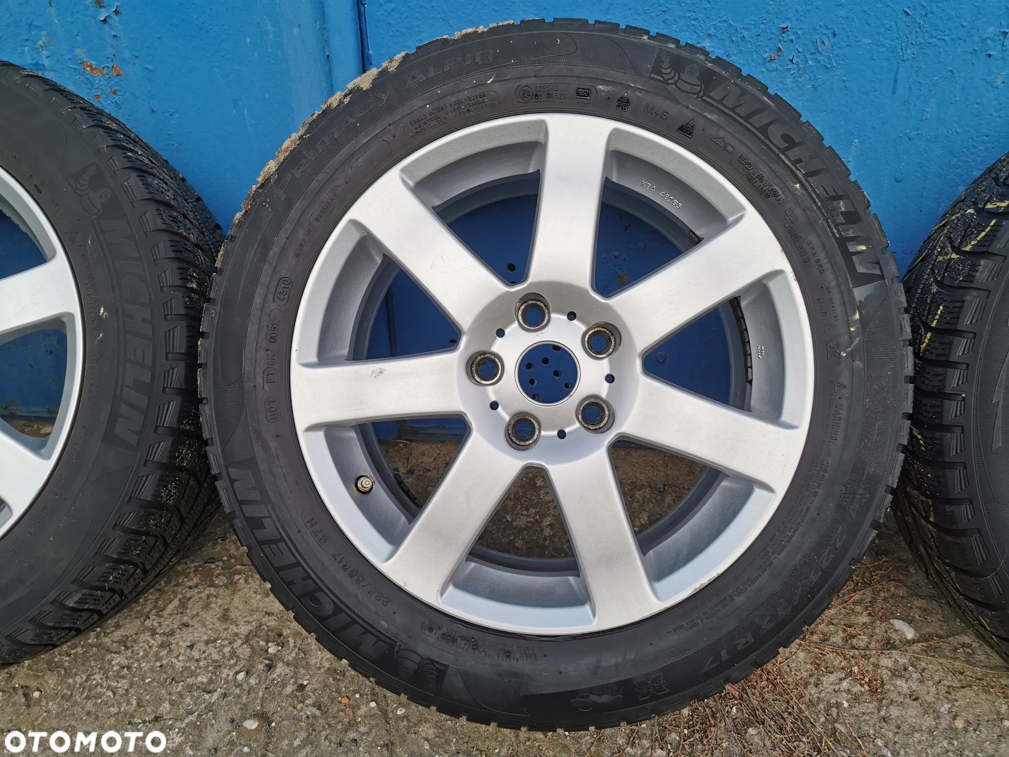 Alutec Koła aluminiowe felgi 17x8J ET30 5x120 opony zimowe Opel BMW - 3