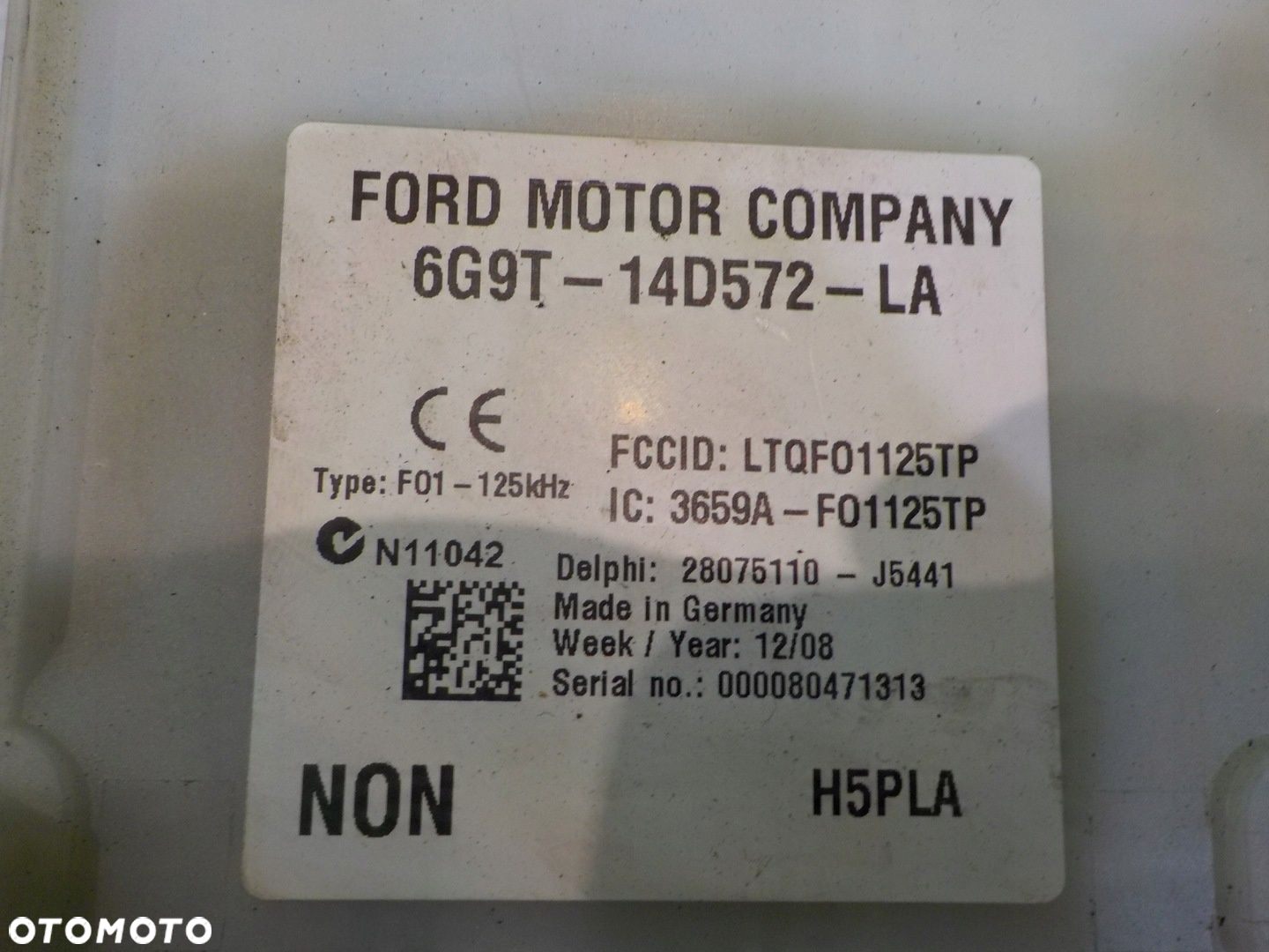 LAND ROVER FREELANDER II 06r skrzynka bezpiecznikow 6G9T-14D572-LA - 3