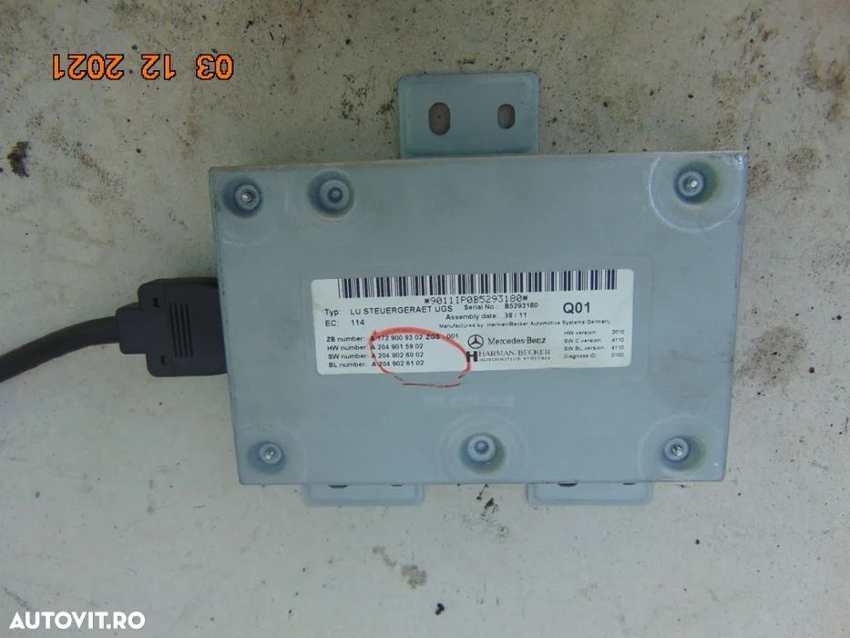 Modul interfata Multimedia Mercedes ML w166 GL x166 w204 w212 w218 W22 - 1