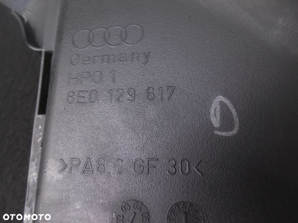 RURA DOLOT POWIETRZA AUDI A4 B6 8E0129617D 8E0129618D - 3