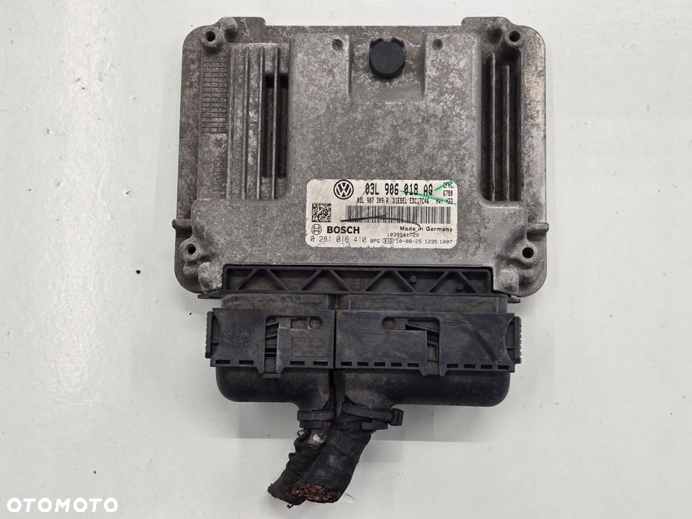 VW GOLF VI 10R STEROWNIK SILNIKA 2.0TDI 03L906018AQ - 1