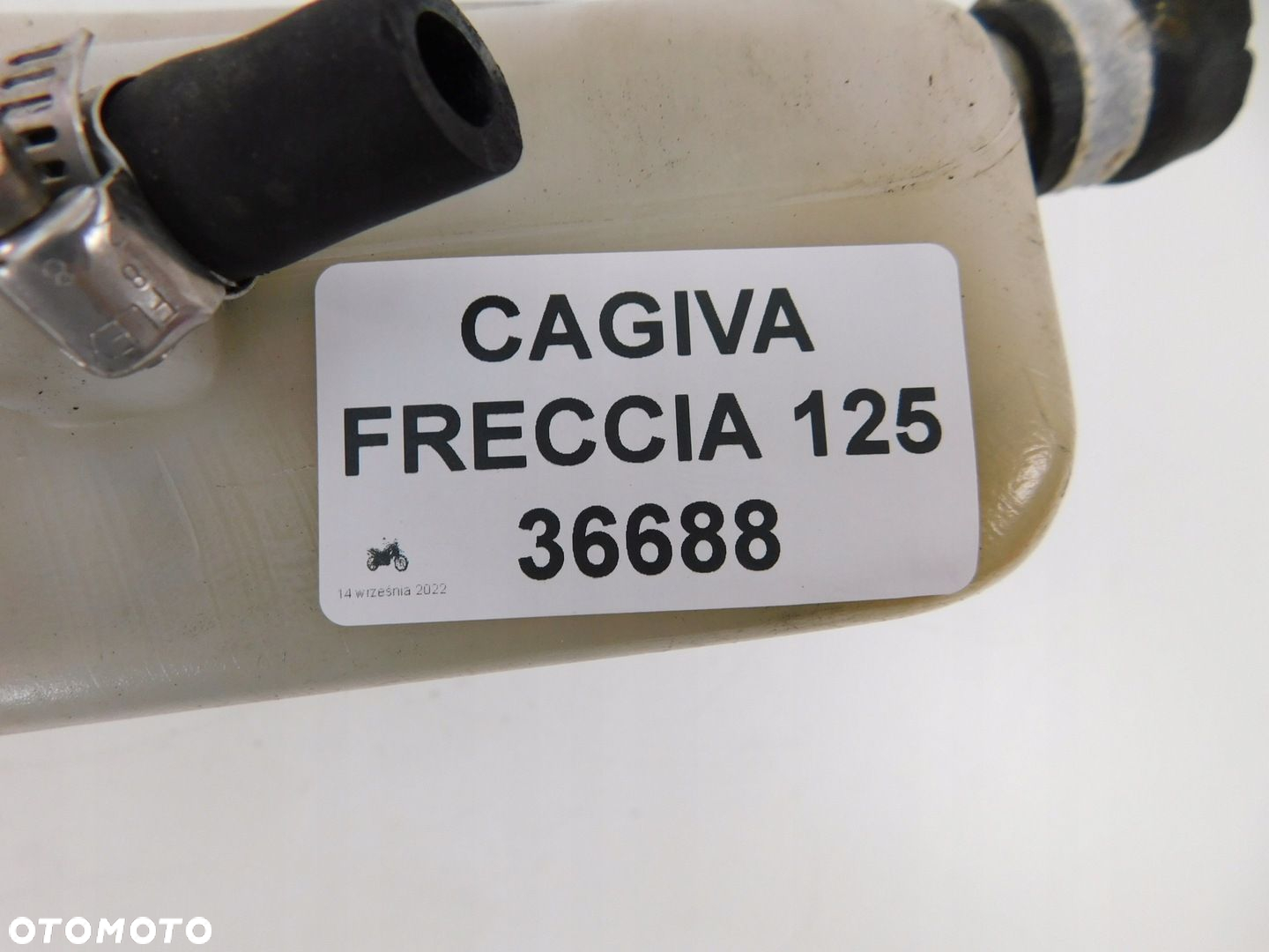 CAGIVA FRECCIA 125 ZBIORNICZEK WYRÓWNAWCZY PŁYNU - 7