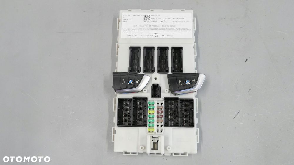 bmw x5 f15 moduł komfortu bdc z kluczem 6821976 5b5d695 - 1
