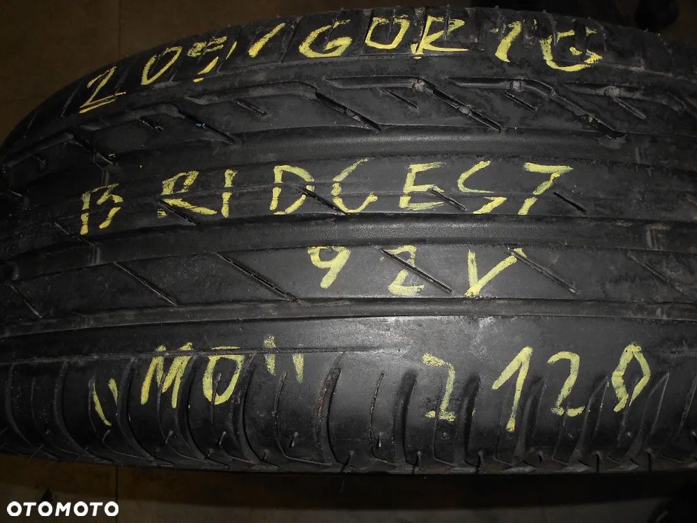 OPONA POJEDYNKA 205/60R16 BRIDGESTONE TURANZA T 001 MO DOT 2120 7.5MM - 1