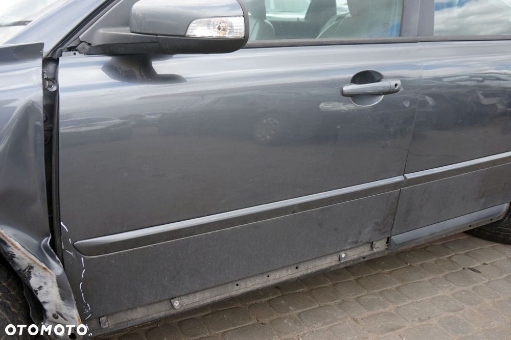 DRZWI PRZEDNIE LEWE V50  KOMBI 455-16  SZARY VOLVO 2004-2007 - 4