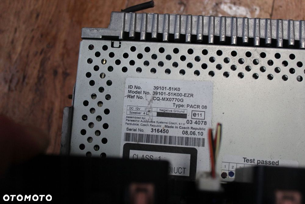 Radioodtwarzacz Radio Opel Agila B - 4