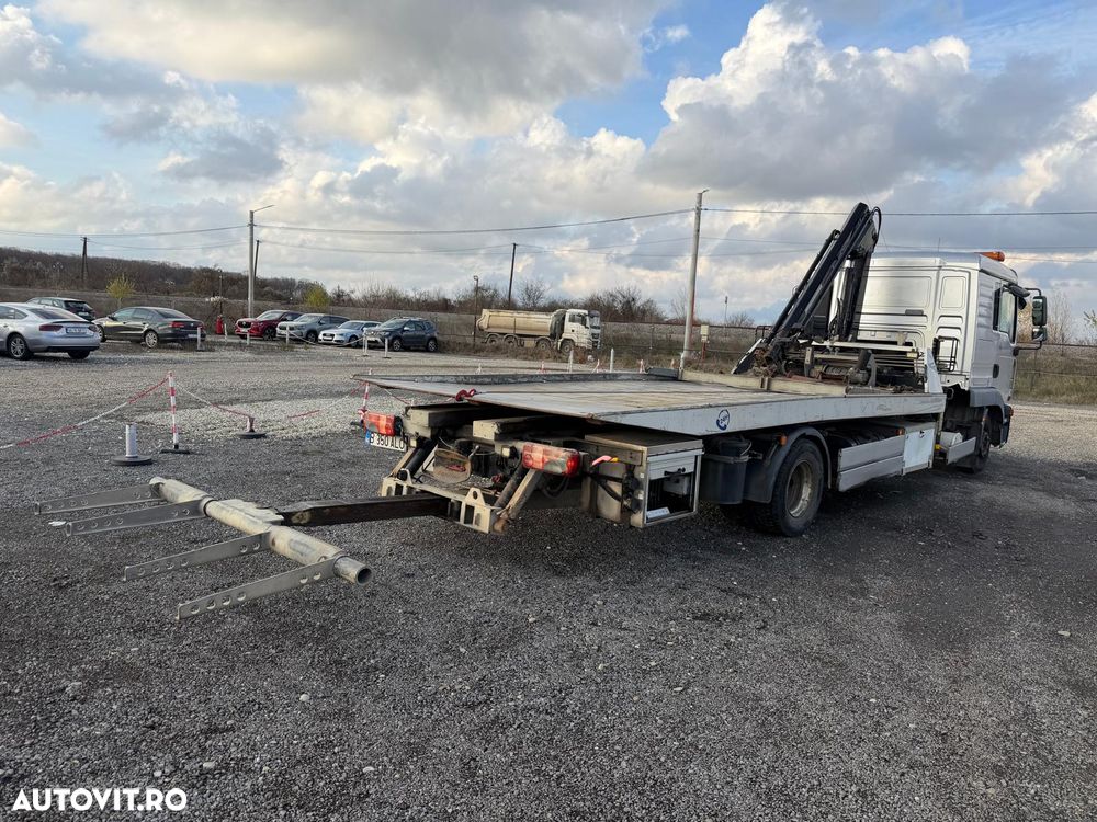 MAN TGL12.210 Macara/Placa hidraulica/Furca - 12