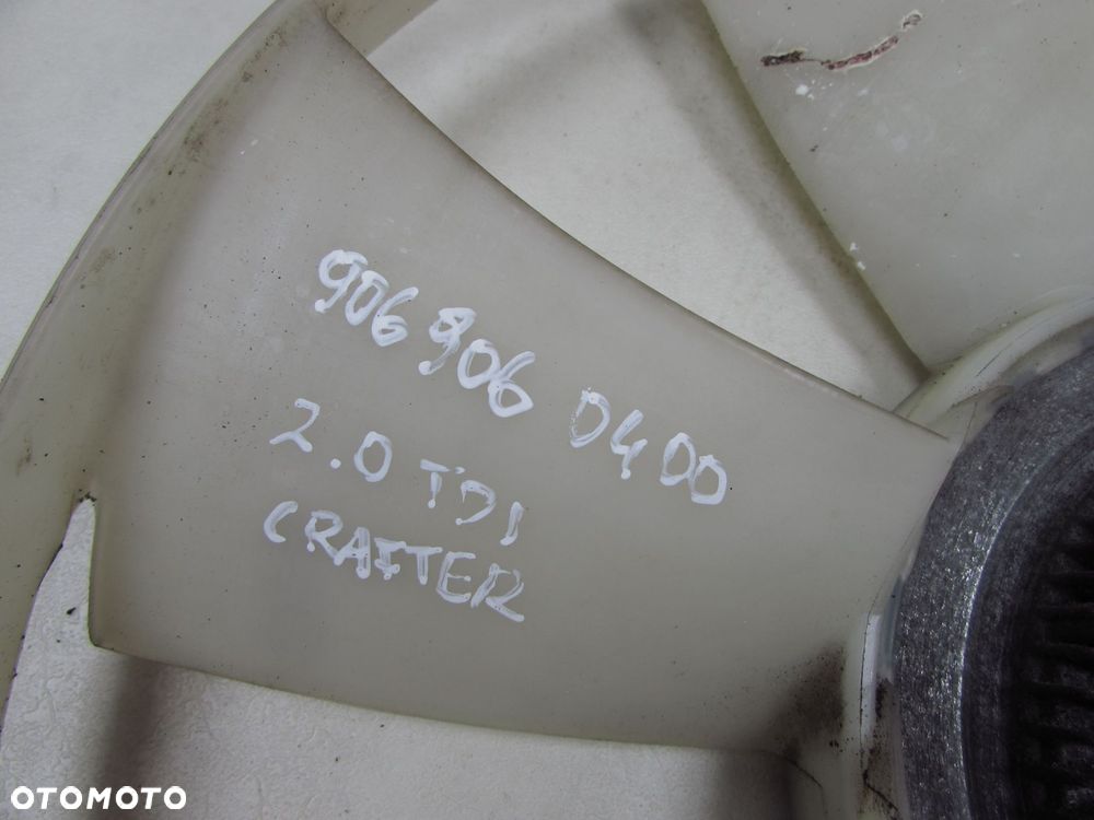 VW CRAFTER LIFT 2.0 TDI 11-18 WIATRAK WENTYLATOR SPRZEGLO WISKOTYCZNE 9069060400 - 7