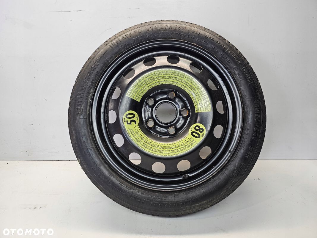 KOŁO DOJAZDOWE AUDI A3 8P VW SEAT 1K0601027AL R16 - 1