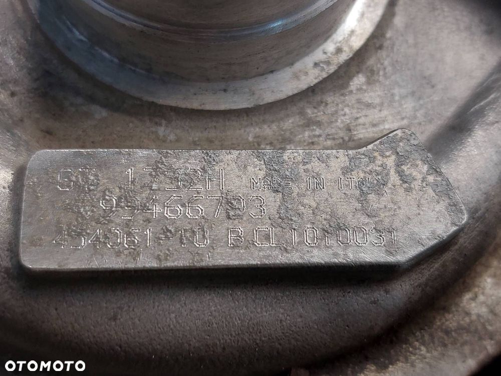 TURBOSPRĘŻARKA TURBINA USZKODZONA OPEL MOVANO A 2.8 DTI 99466793 - 9