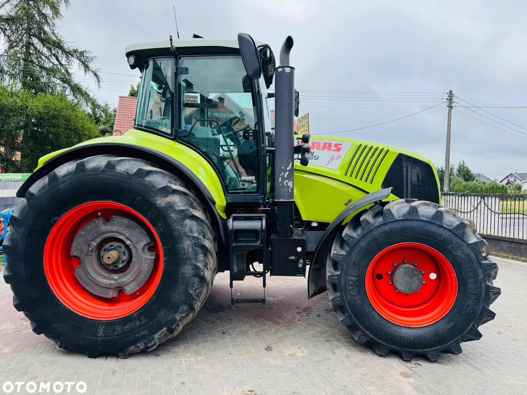 Claas Axion 850 CEBIS LE MANS - 7