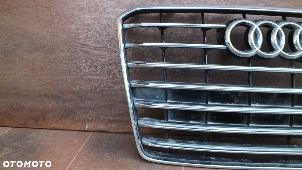 Atrapa zderzaka gril Audi A8 D4 lift - 3