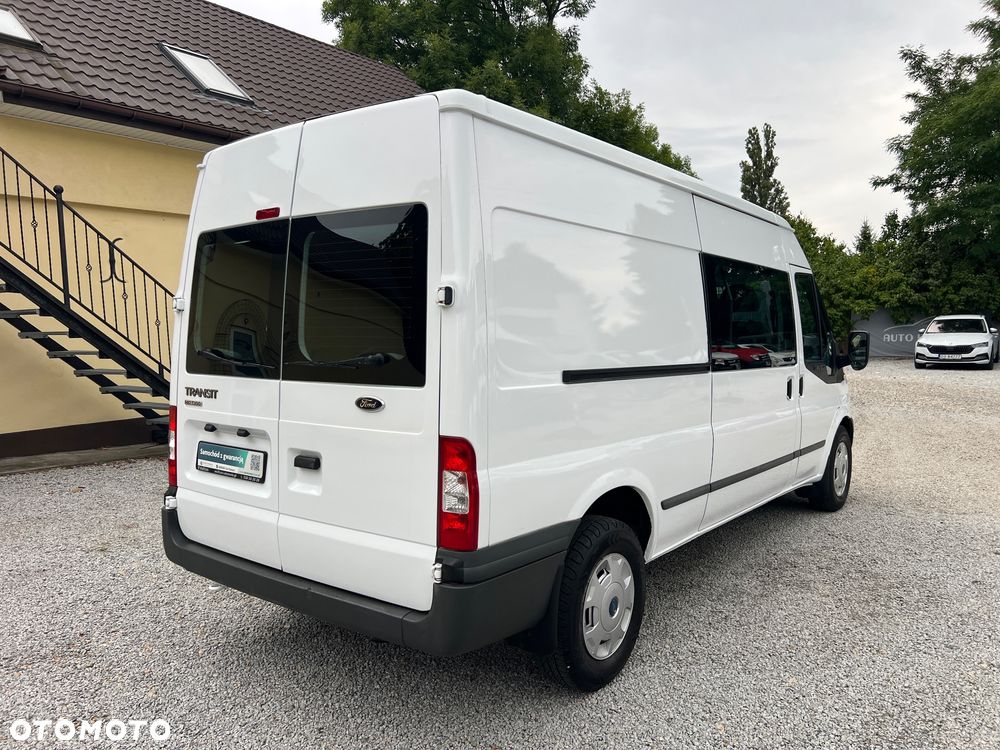 Ford Transit Furgon Brygadowy Doka 6 os. 4x4 AWD L3H2 2.4 TDCI 140KM MT6 - 9