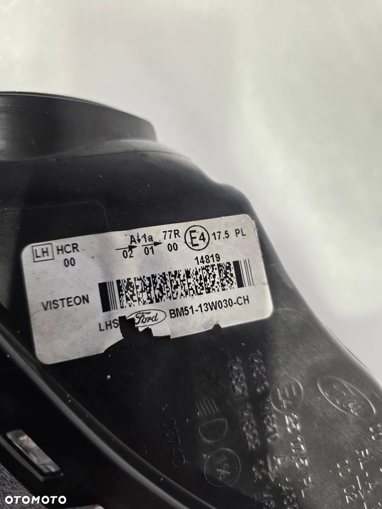 FORD FOCUS MK3 10- KOMPLET LAMP LEWA + PRAWA LAMPA PRZEDNIA PRZÓD CIEMNA ST / TITANIUM , NR BM51-132029-CH / BM51-13W030-CH , NR AUKCJI LPP264 - 30