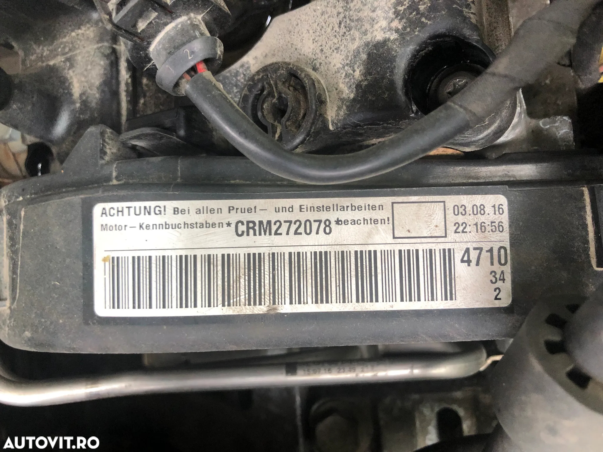Motor fara anexe Skoda Octavia 3 2.0 diesel CRMB 71.000km - 3