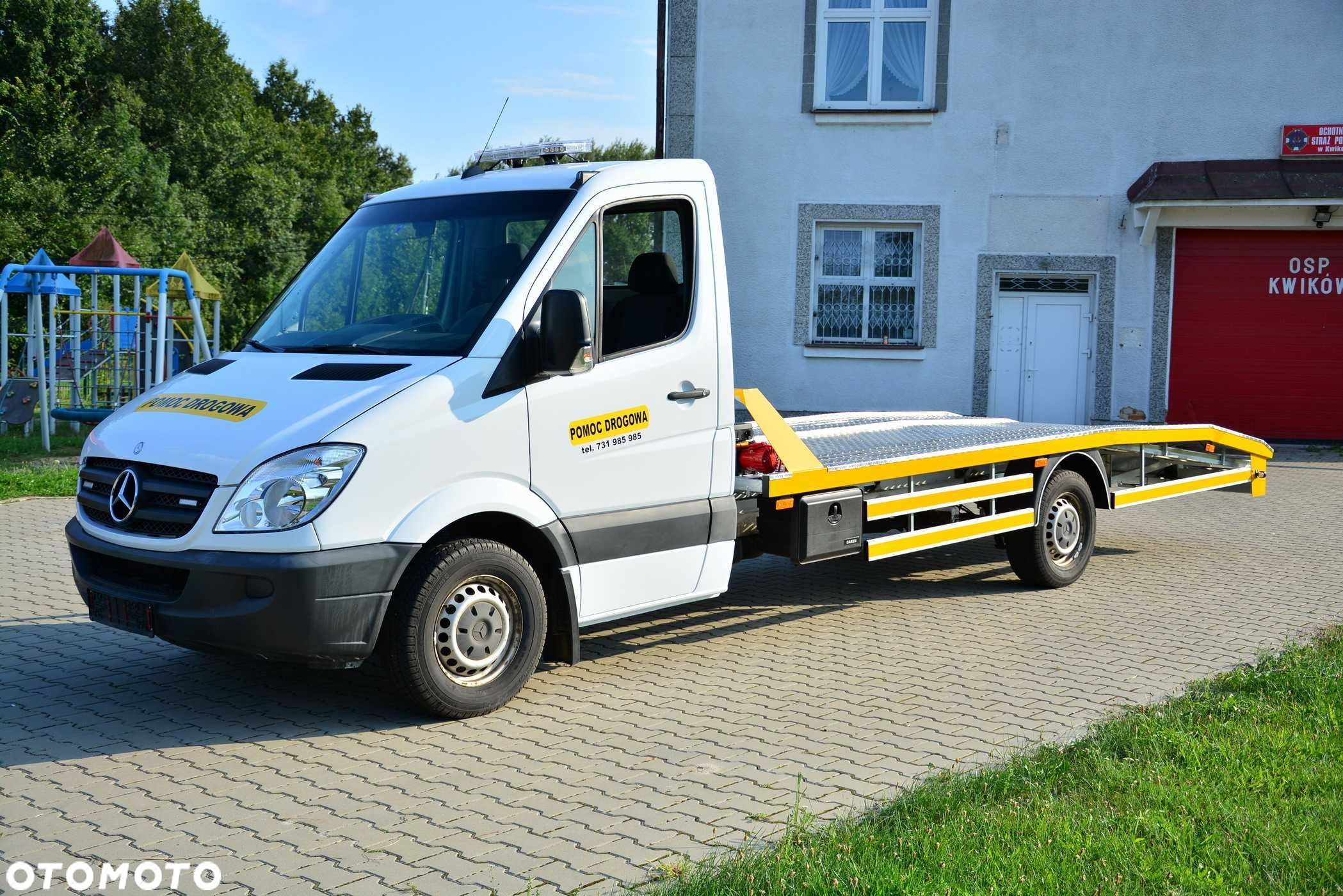 Mercedes Sprinter zabudowa laweta najazd stalowo aluminiowy MOTO-LUK - 1