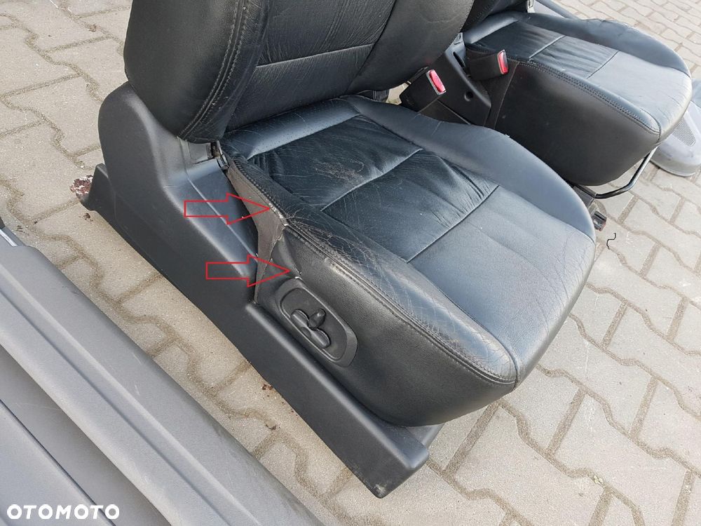 MITSUBISHI PAJERO 3 III LIFT 03-06r FOTELE SKÓRZANE KANAPA 3D - 9