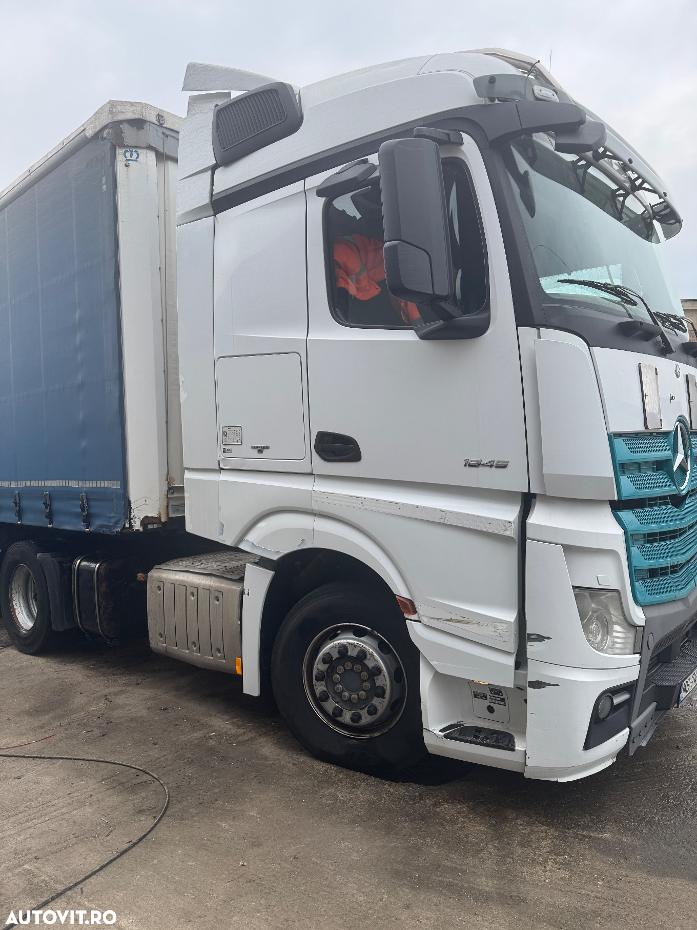 Mercedes-Benz Actros MP4 1845 An 2015 cu Kit Basculare Hyva - 2
