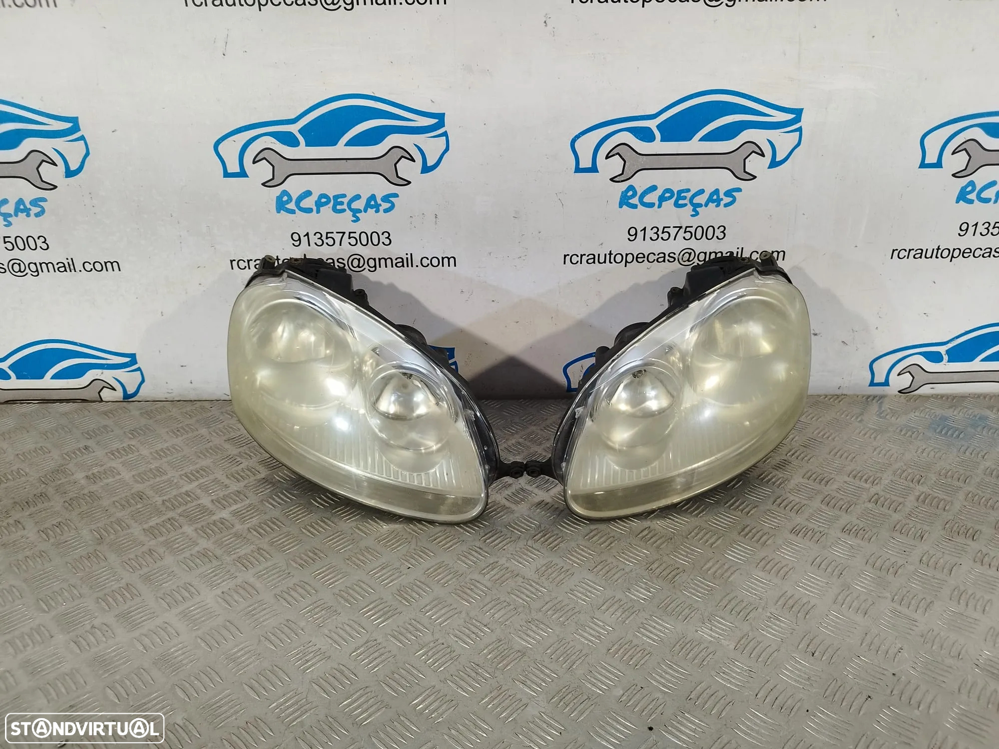 OTICA OTICAS VOLKSWAGEN VW GOLF V 5 MK5 JETTA MK5 11910805 10123320002 VW0364924 OPTICA OPTICAS FAROL FAROIS - 3