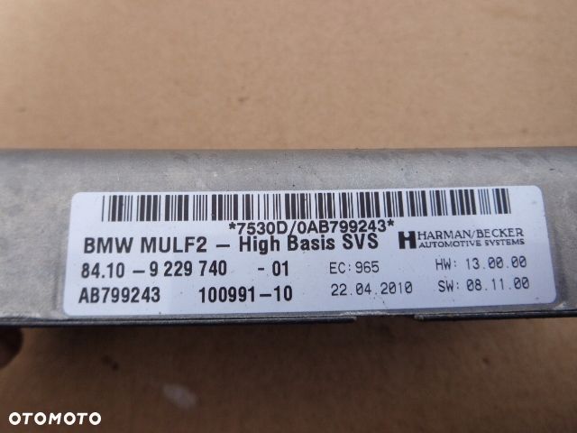 Moduł sterownik bluetooth mulf BMW E60 E61 E70 E81 E87 E84 E90 E91 E92 F10 - 2