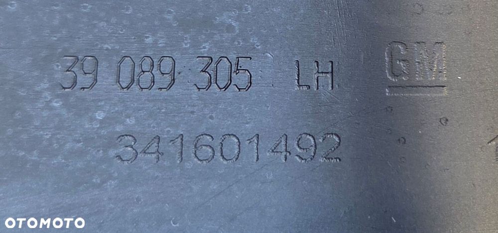 hokej zderzaka przód lewy Opel Zafira C LIFT 39089873 39089305 NOWA ORYG - 8