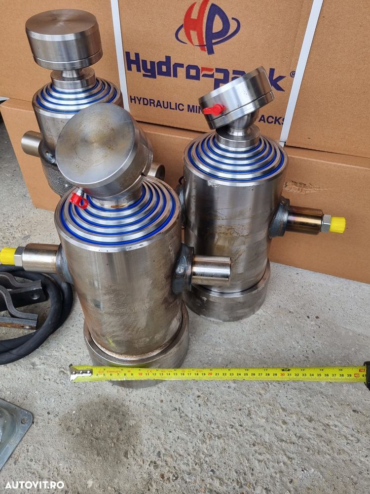 Cilindru basculare 9 tone 6 trepte,culindru remorca,cilindru bena - 3