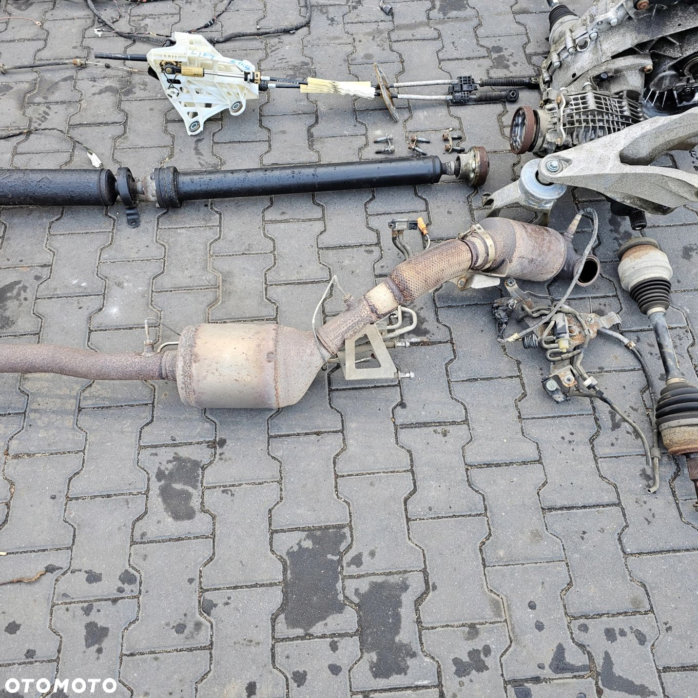 VW T5 LIFT 2.0 TDI LONG napęd skrzynia most reduktor półoś wał wydech 4x4 - 11