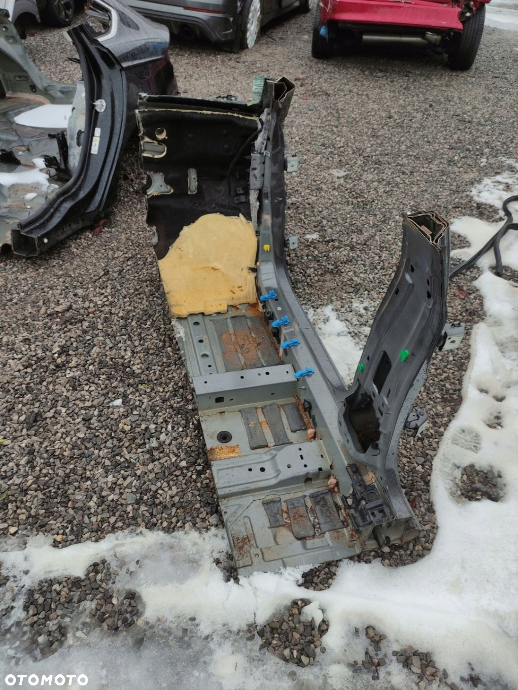 OPEL ASTRA L VI ĆWIARTKA PRAWA PRZEDNIA SŁUPEK A B PRÓG - 6