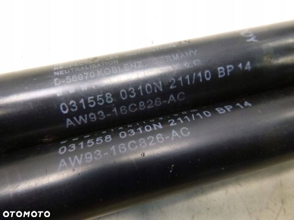 JAGUAR XJ X351 SIŁOWNIK TELESKOP MASKI PRZÓD - 5