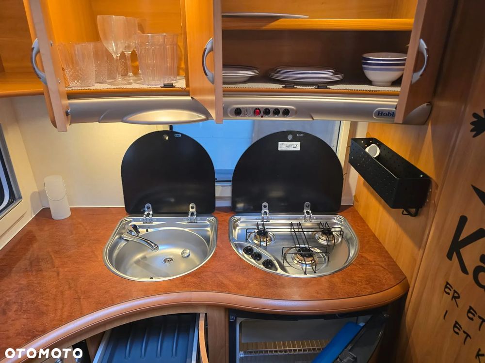 Hobby 520 TQM PANORAMA Klima Skóra Mover Przedsionek fendt knaus przyczepa kempingowa - 14