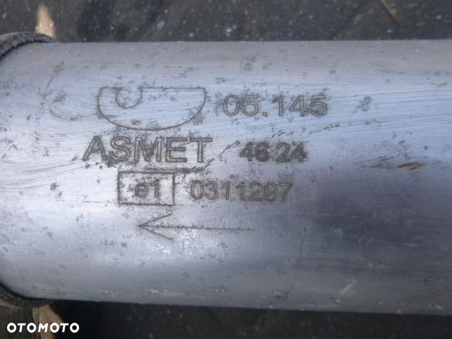 TŁUMIK ŚRODKOWY + TŁUMIK KOŃCOWY OPEL CORSA C 1.0 3D - 9