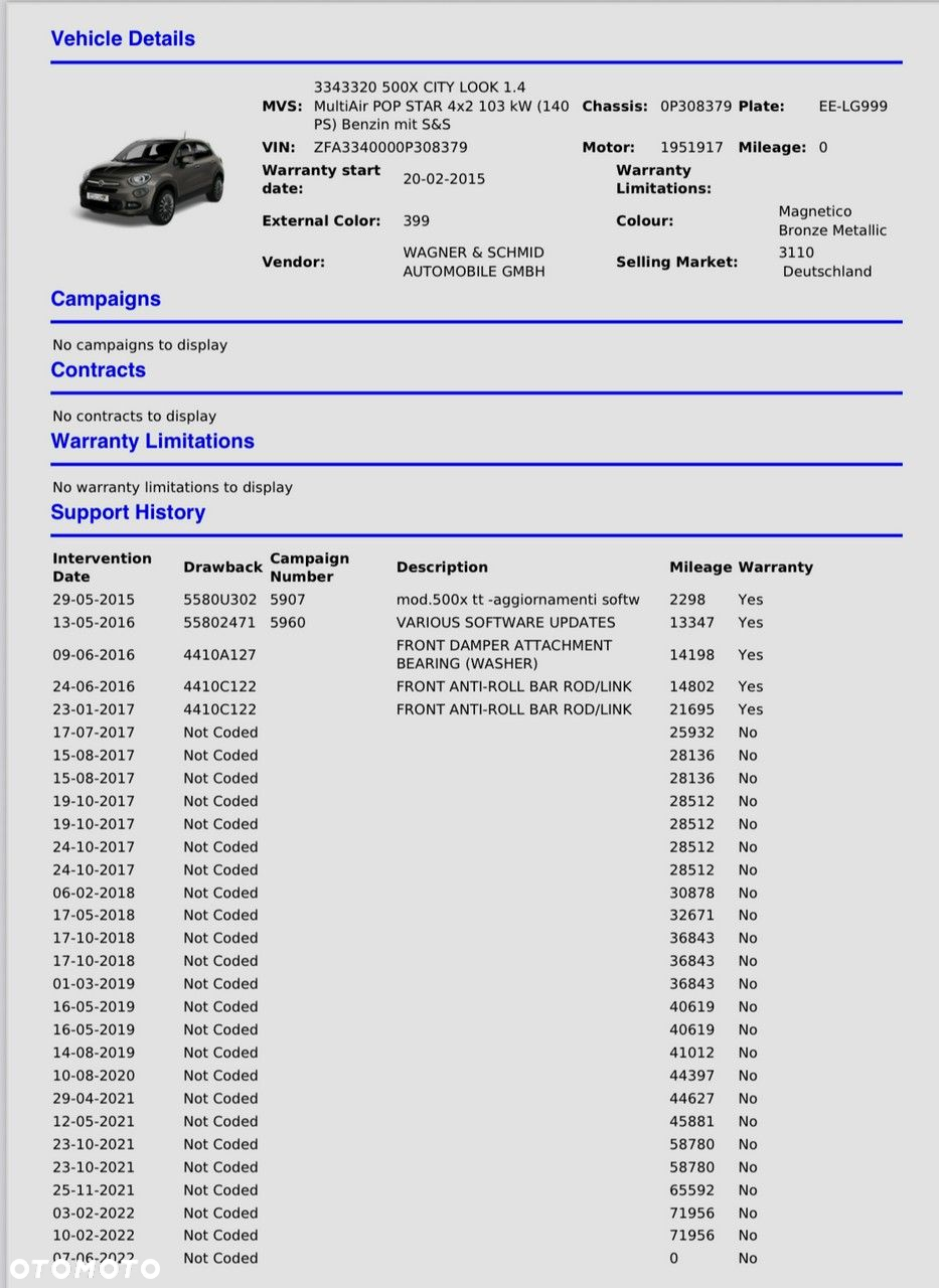 Fiat 500X 1.4 Multiair 4x2 S&S Pop Star - 34
