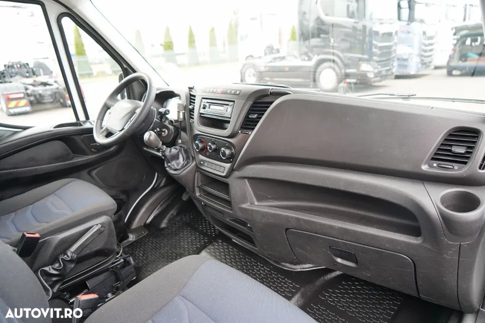 Renault DAILY 35-150 / BASCULATOR + MACARA AUTOCAR FASSI F32A / CAPACITATE DE RIDICARE MAXIMĂ 995 KG / RAZĂ DE ATINGERE 5,5 M / IMPORTAT - 35