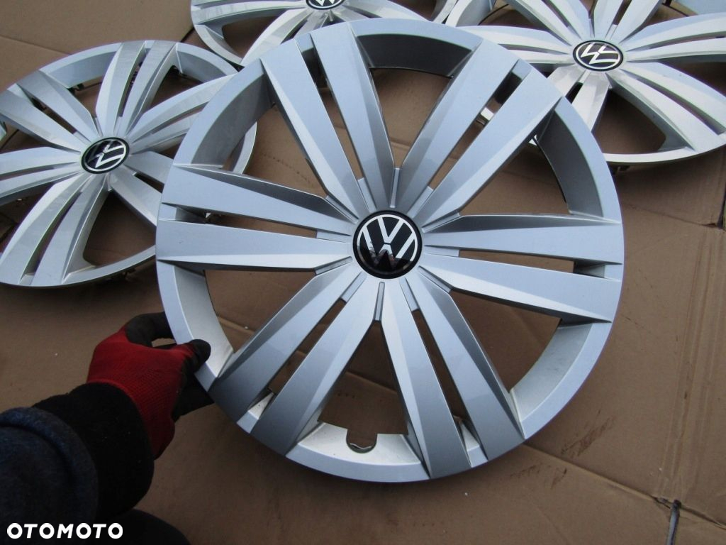 4x Kołpaki 16 VW Golf V VI VII Jetta Caddy Eos Touran Passat B5 B6 B7 B8 - 10