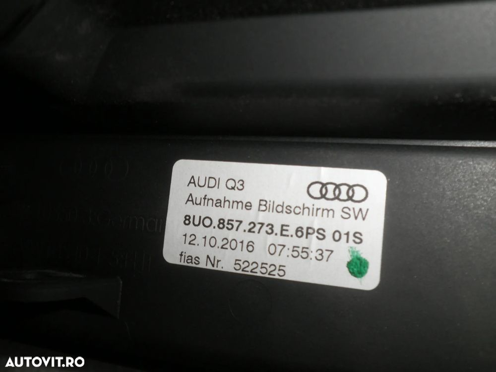 Display navigatie Audi Q3 2016 8U0857273E - 3